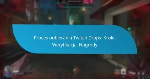 Proces odbierania Twitch Drops: Kroki, Weryfikacja, Nagrody