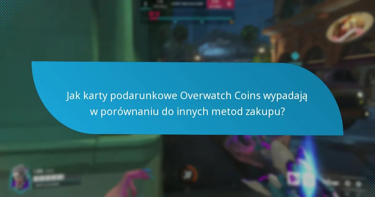 Jak używać kart podarunkowych Overwatch Coins?