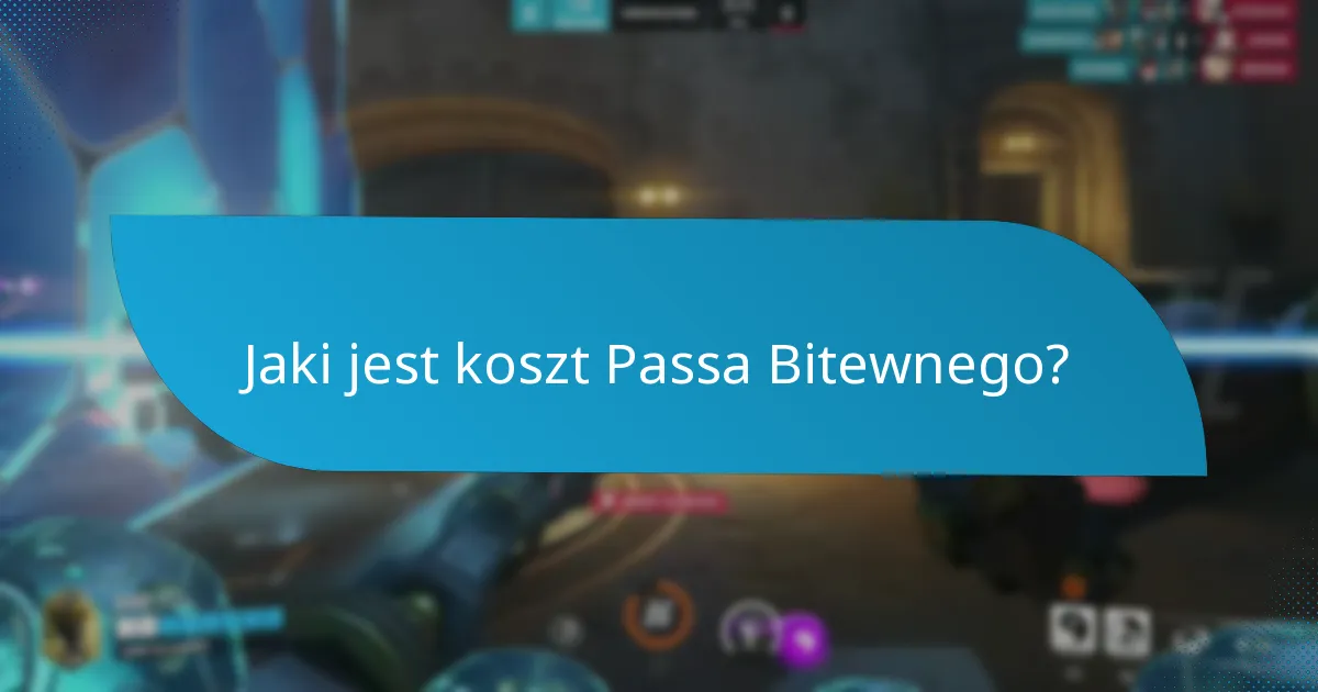 Jaki jest koszt Passa Bitewnego?